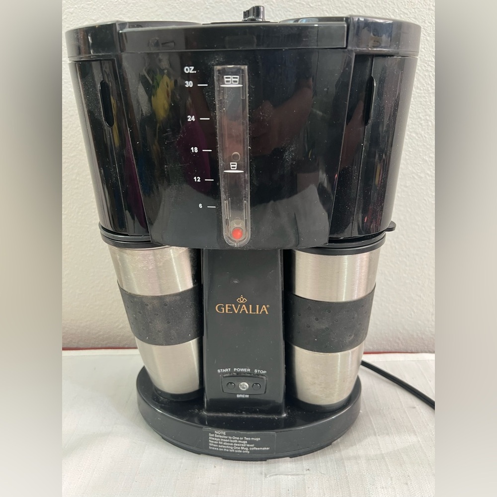 Gevalia‎ Black and Silver Coffee Maker WS-02A